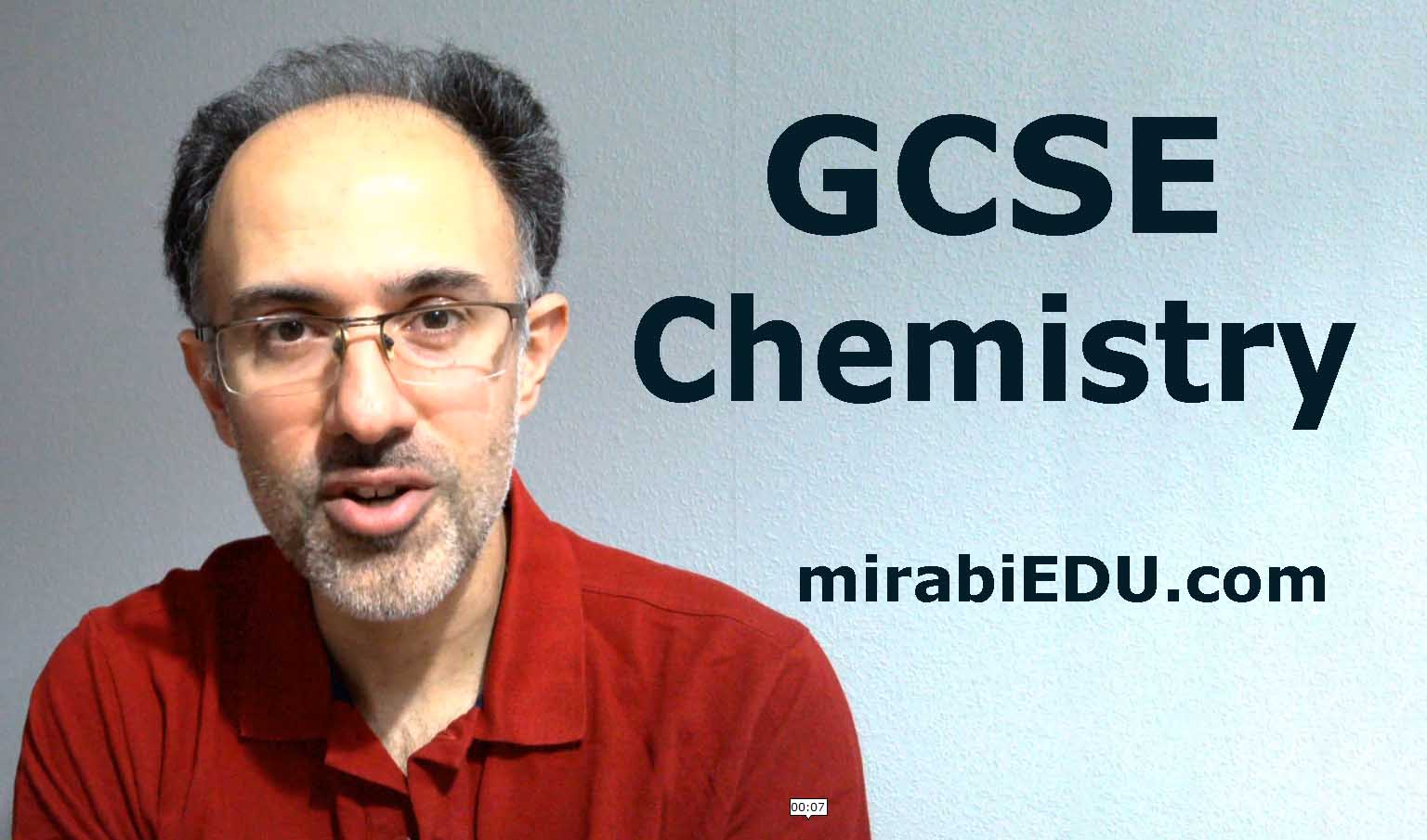 تدریس خصوصی شیمی gcse