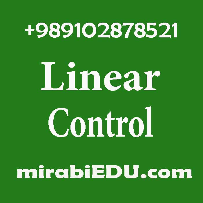 تدریس خصوصی کنترل خطی