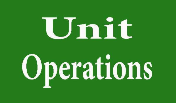 unit operations online tutor