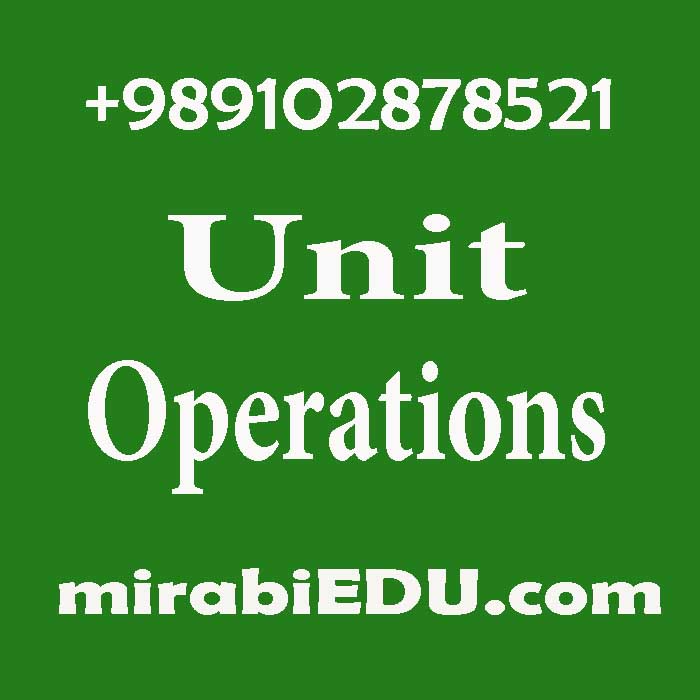 unit operations online tutor