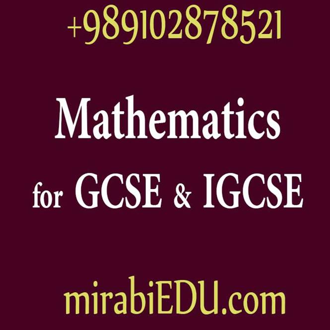 تدریس آنلاین ریاضی gcse